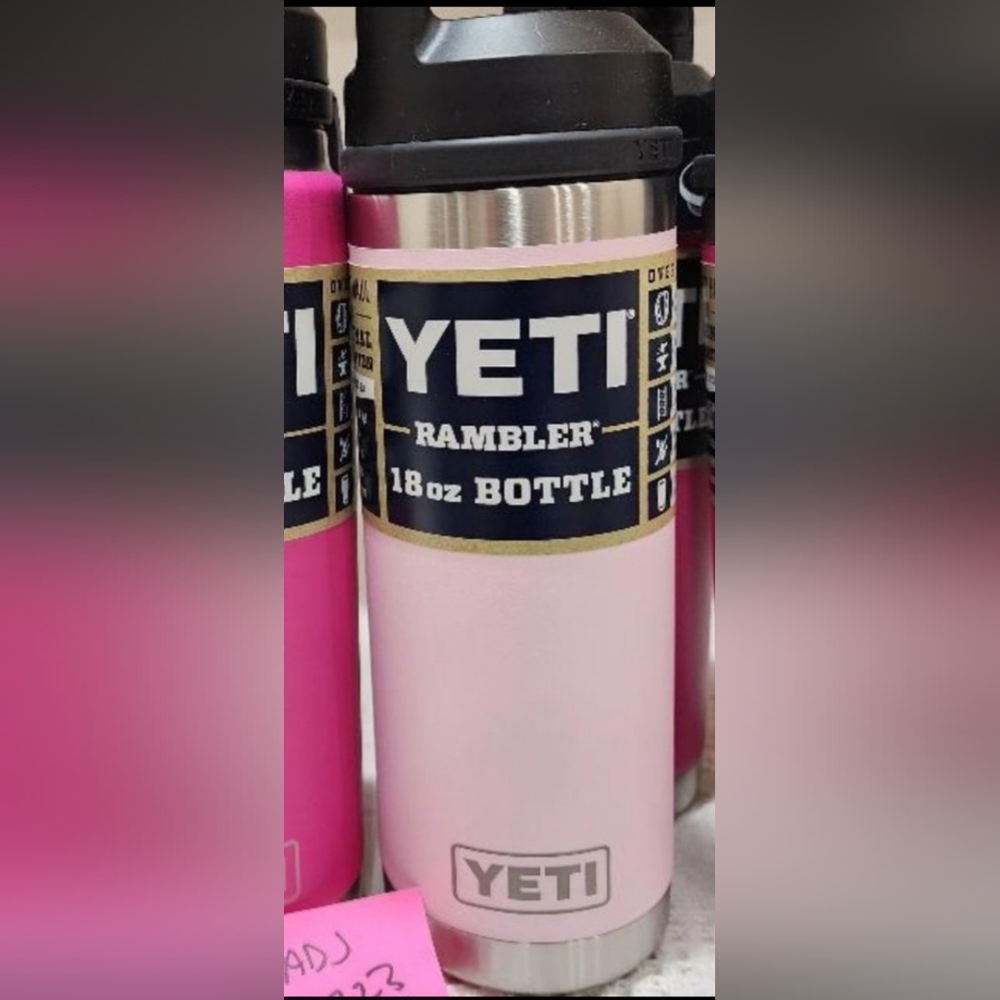 YETI 18oz Water Bottle ICE Pink